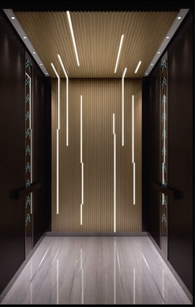 Elevator cabin interior